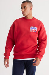 Toxic printed oversize sweatshirt